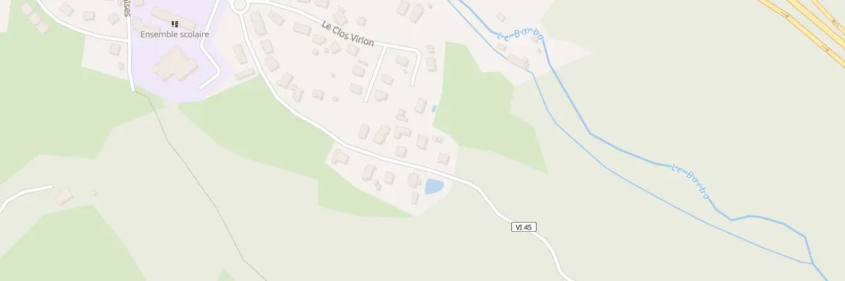 Plan du 15 Rue du Colonel Bertin à Docelles