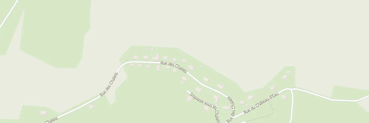 Plan du 14 Rue des Chalets à Vyt-lès-Belvoir