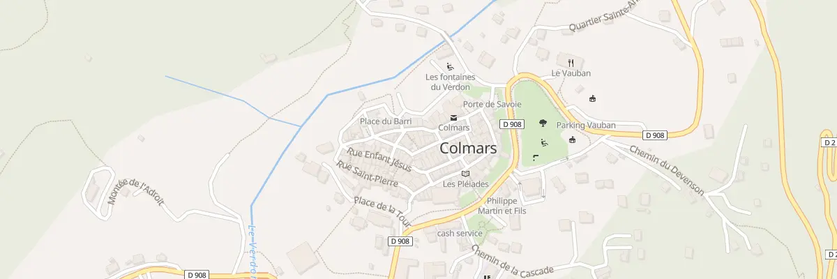 Plan du 5273 La Ville à Colmars