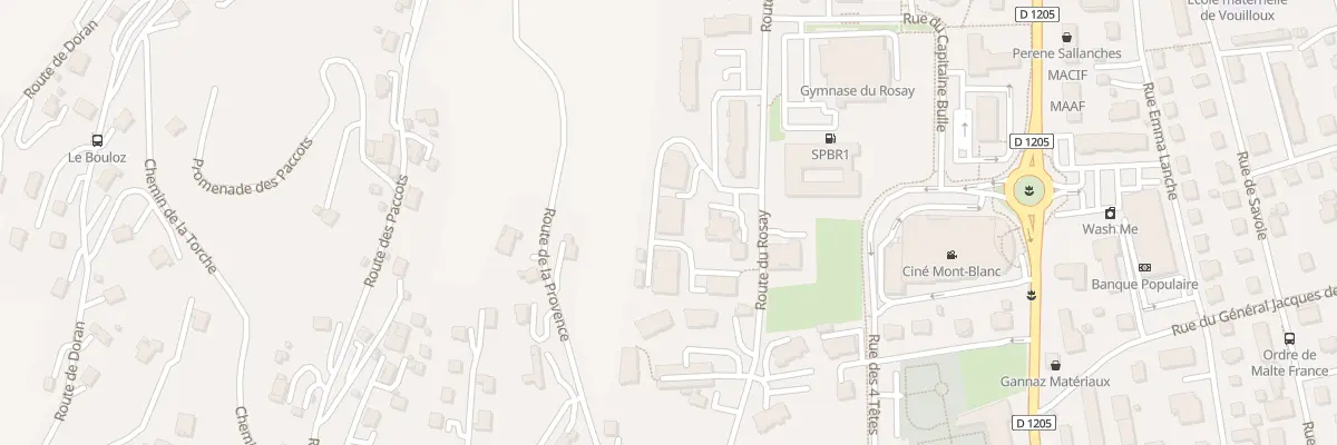 Plan du 143 Imp du domaine de Bellegarde à Sallanches