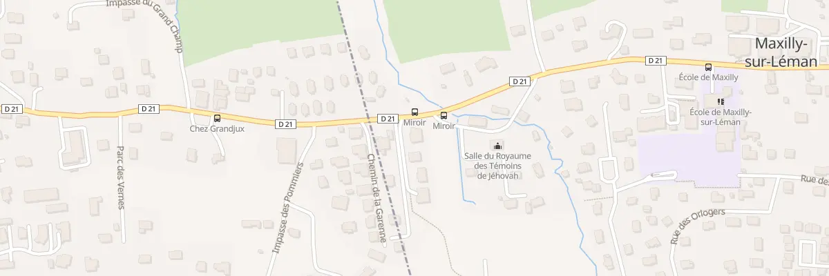 Plan du 571 Rue du Miroir à Maxilly-sur-Léman