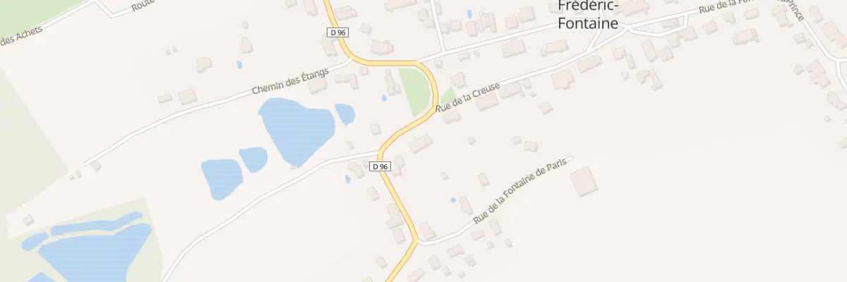 Plan du 1 Rte des Champs de la Bèche à Frédéric-Fontaine