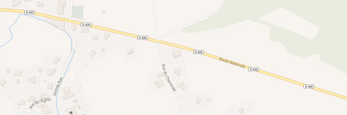 Plan du 370 Rte Nationale à Gugnécourt