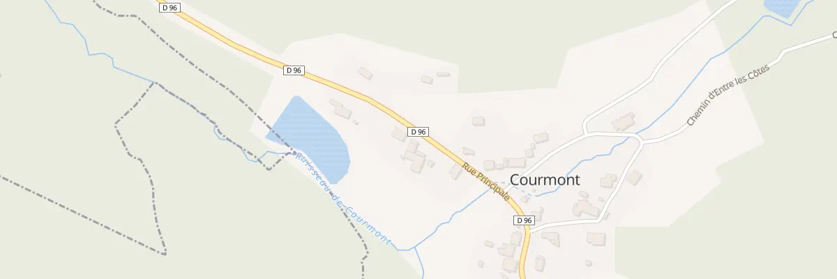 Plan du 6 Rue Principale à Courmont