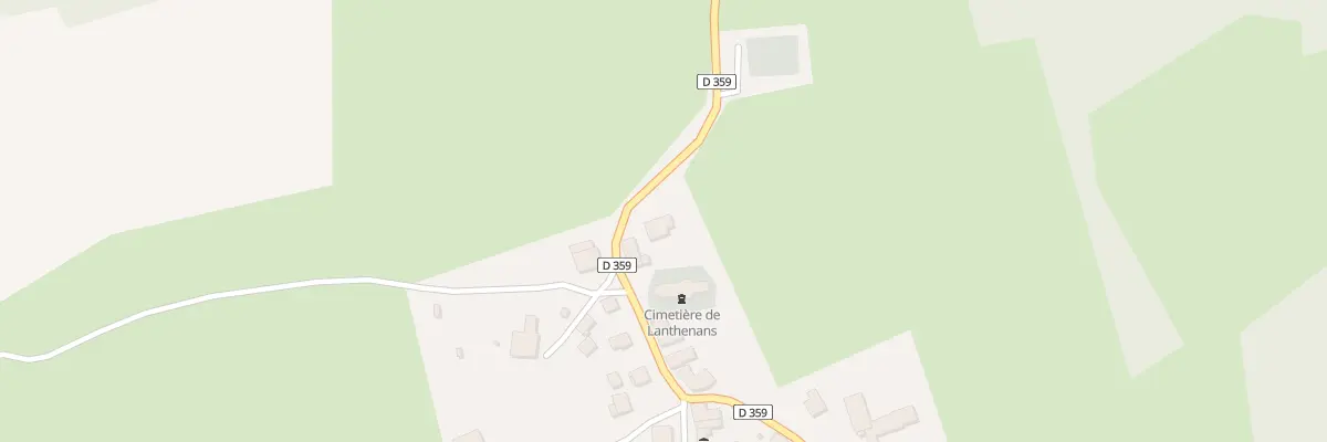 Plan du 10 Rue de l’Eglise à Lanthenans