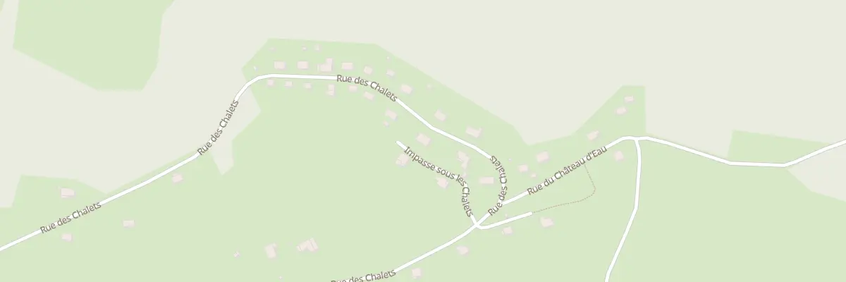 Plan du 5 Rue des Chalets à Vyt-lès-Belvoir