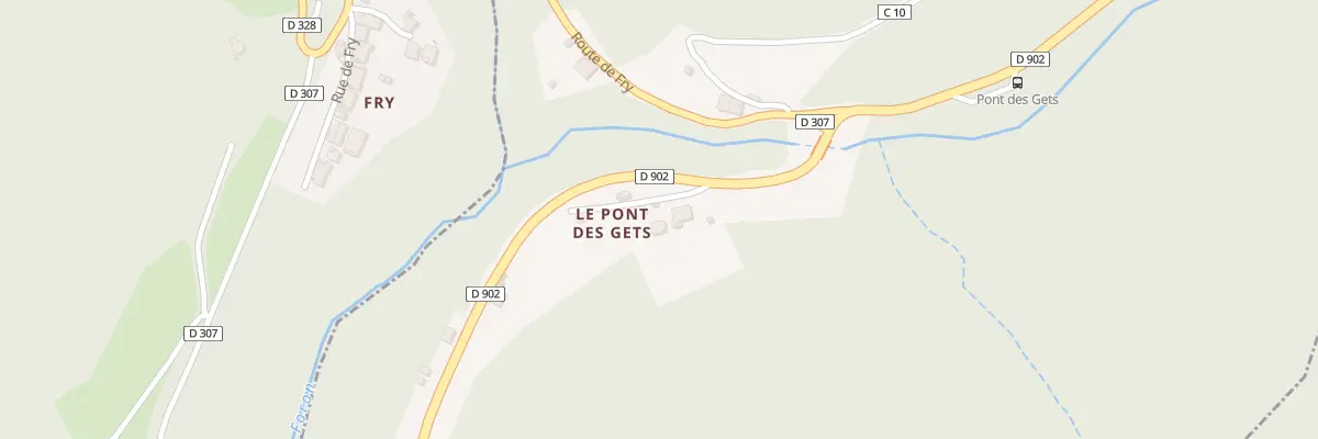 Plan du 77 Che du Pont des Gets aux Gets