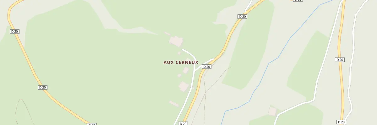 Plan du 5032 Aux Cerneux à Laval-le-Prieuré