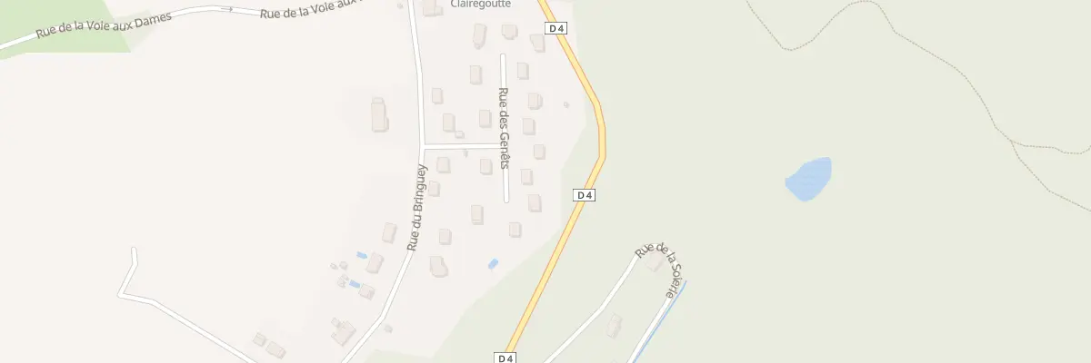 Plan du 12 Rue des Genêts à Clairegoutte