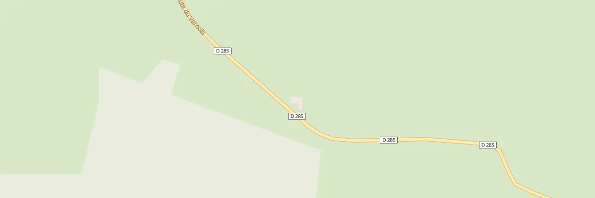 Plan du 3 Rte du Vernois à Vyt-lès-Belvoir