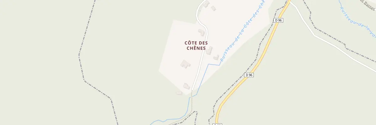 Plan du 12 Rue de la Cote des Chenes à Courmont