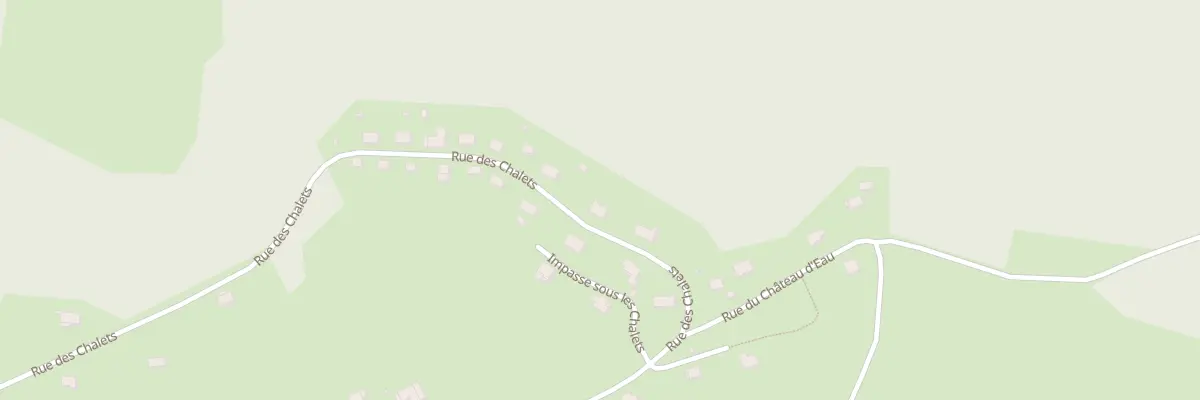 Plan du 10 Rue des Chalets à Vyt-lès-Belvoir
