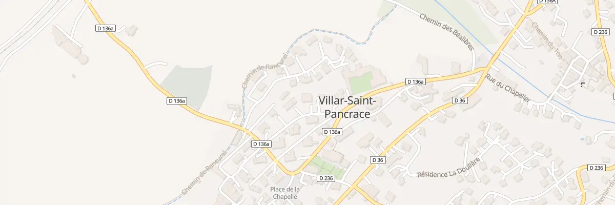 Plan du 8 Rue de l’Edelweiss à Villar-Saint-Pancrace