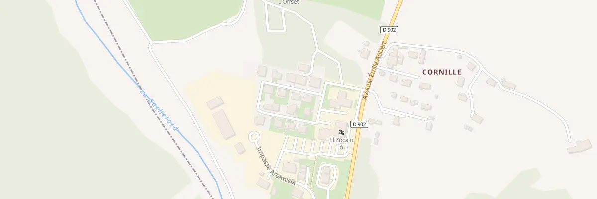 Plan du 4 Tra du Bachelard à Barcelonnette