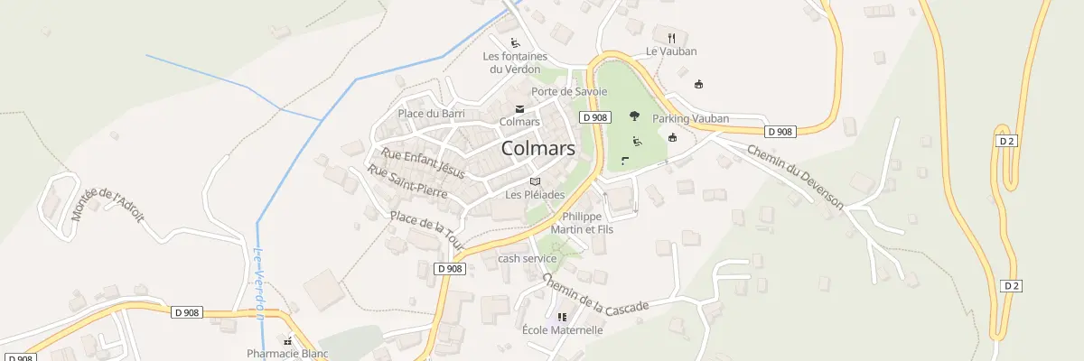 Plan du 5173 La Ville à Colmars