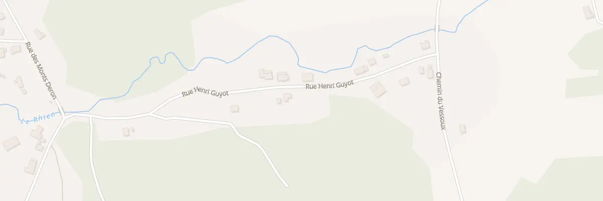 Plan du 8B Rue Henri Guyot à Ronchamp