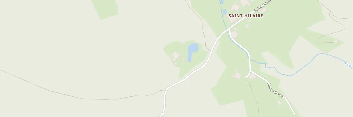 Plan du 1 Saint Hilaire à Ternuay-Melay-et-Saint-Hilaire