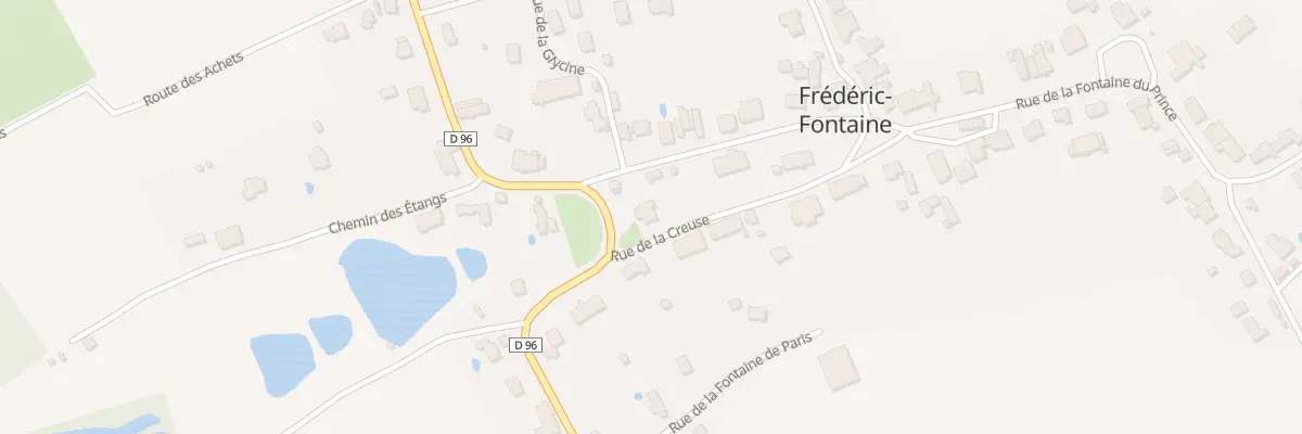 Plan du 4 Rue de la Creuse à Frédéric-Fontaine