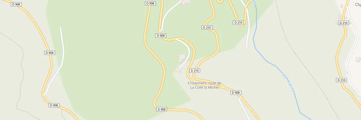 Plan du 5008 La Clap à Méailles