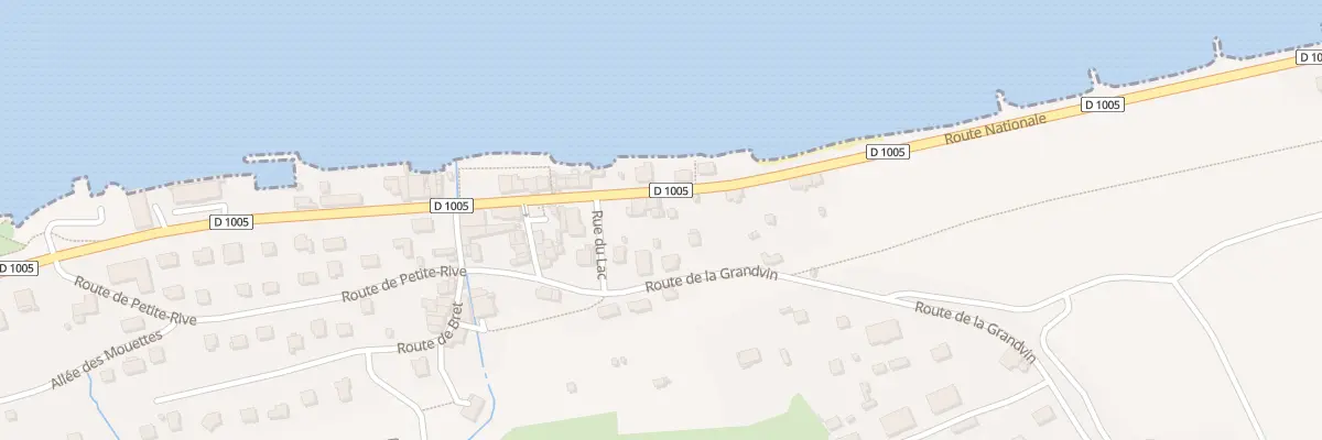 Plan du 634 Rte du Littoral à Maxilly-sur-Léman