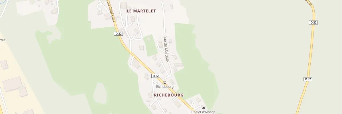 Plan du 84 Rte du Martelet au Biot