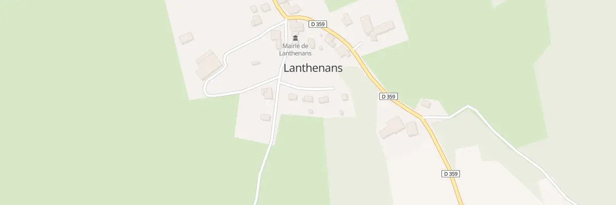 Plan du 4 Imp des Goutherys à Lanthenans