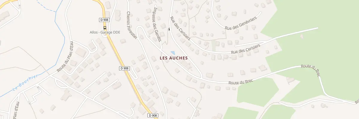 Plan du 81 Av des Mélèzes à Allos