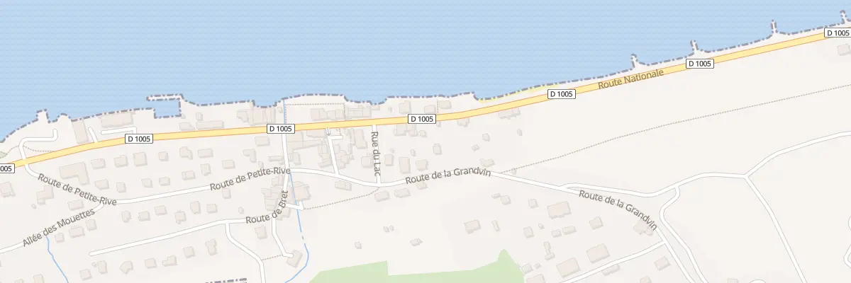 Plan du 822 Rte de la Grandvin à Maxilly-sur-Léman