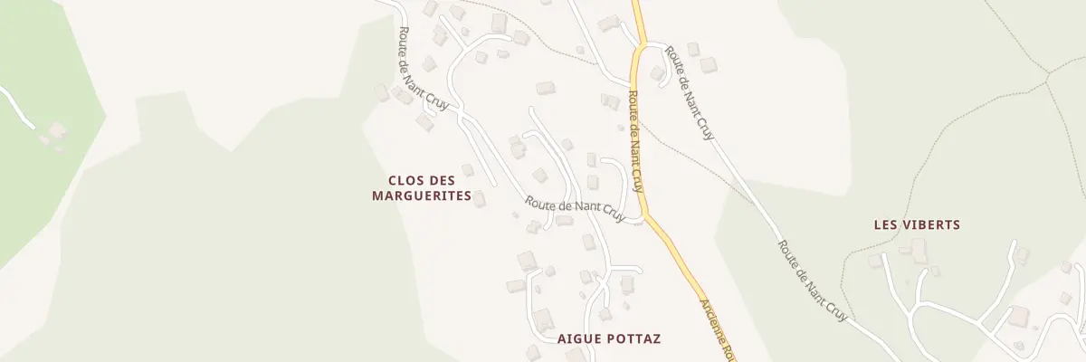 Plan du 1190 Rte de Nant Cruy à Sallanches