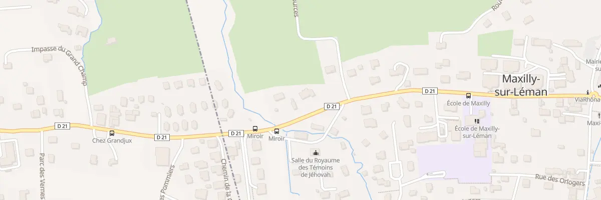 Plan du 480 Rue du Miroir à Maxilly-sur-Léman