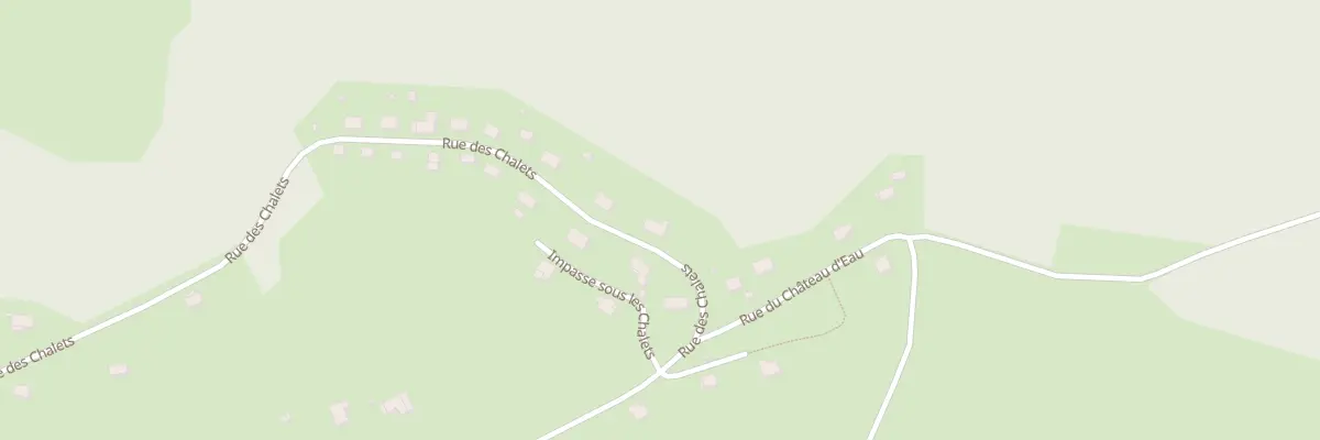 Plan du 8 Rue des Chalets à Vyt-lès-Belvoir