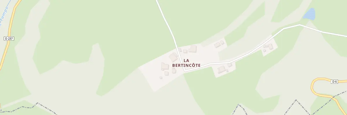 Plan du 5009 La Bertincote à Corravillers