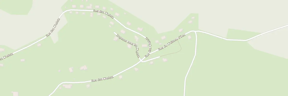 Plan du 1 Rue des Chalets à Vyt-lès-Belvoir