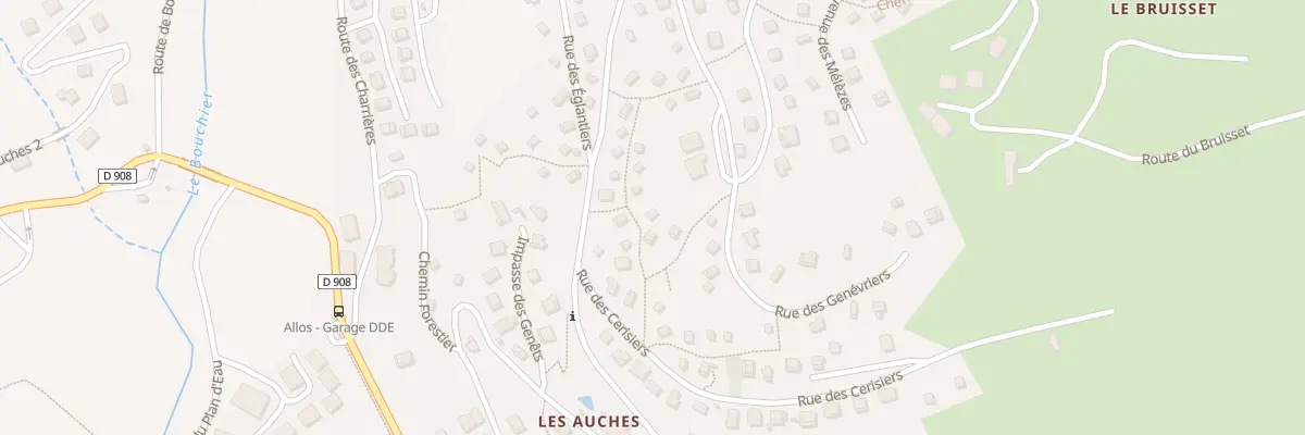Plan du 62 Che Désiré à Allos