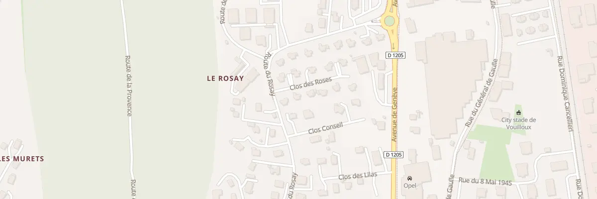 Plan du 34 Rue Clos des Roses à Sallanches