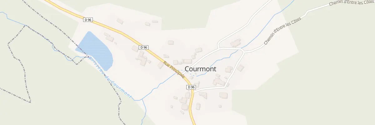 Plan du 1 Rue du Vieux Moulin à Courmont