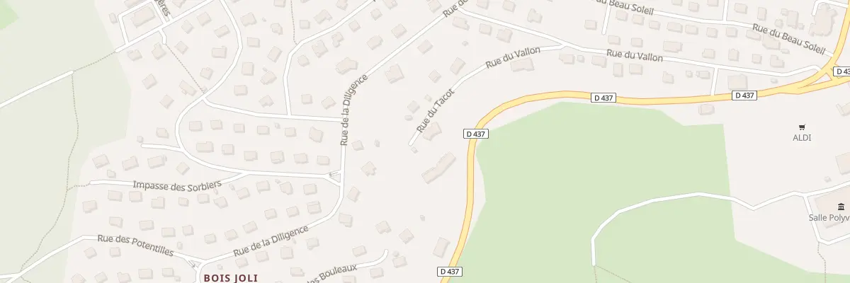 Plan du 5445 Rue Voie du Tacot aux Fins
