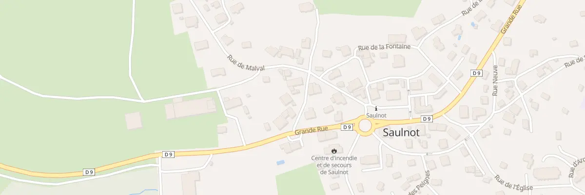 Plan du 5 Rue du Bas du Village à Saulnot