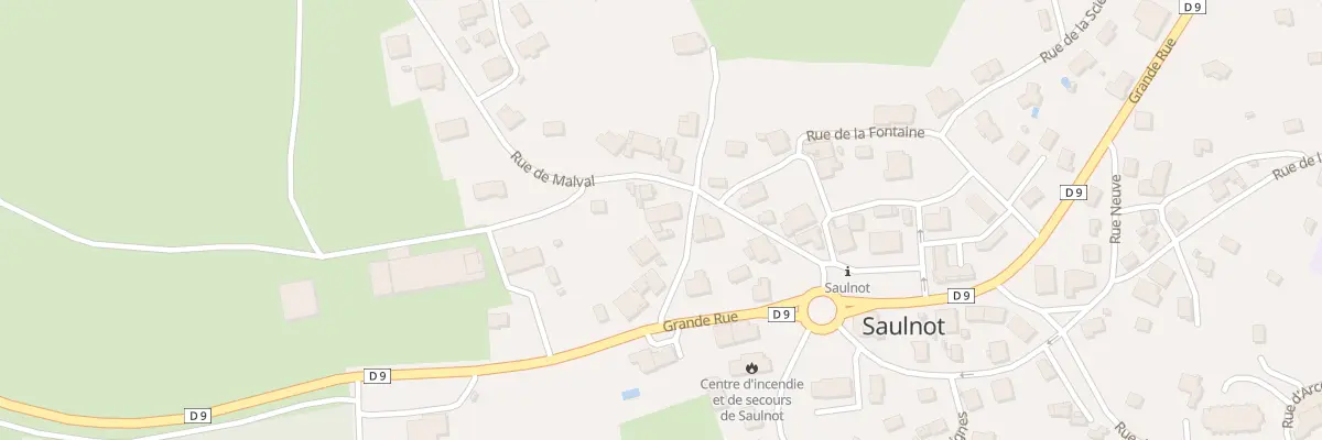 Plan du 7 Rue du Bas du Village à Saulnot