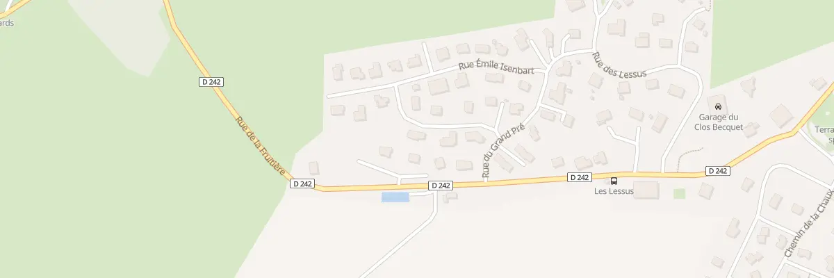 Plan du 3 Rue Claire Girard au Bélieu