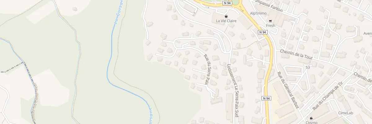 Plan du 3 Pl des 4 Vents à Briançon