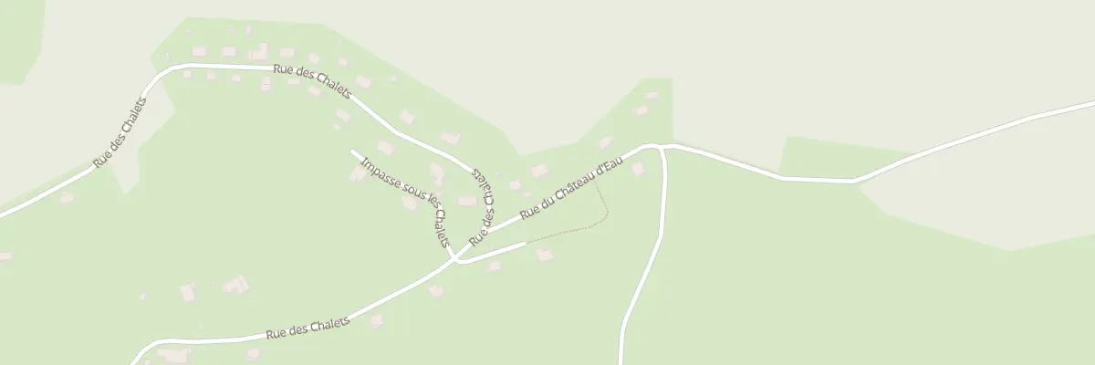 Plan du 1 Rue du Chateau d’Eau à Vyt-lès-Belvoir