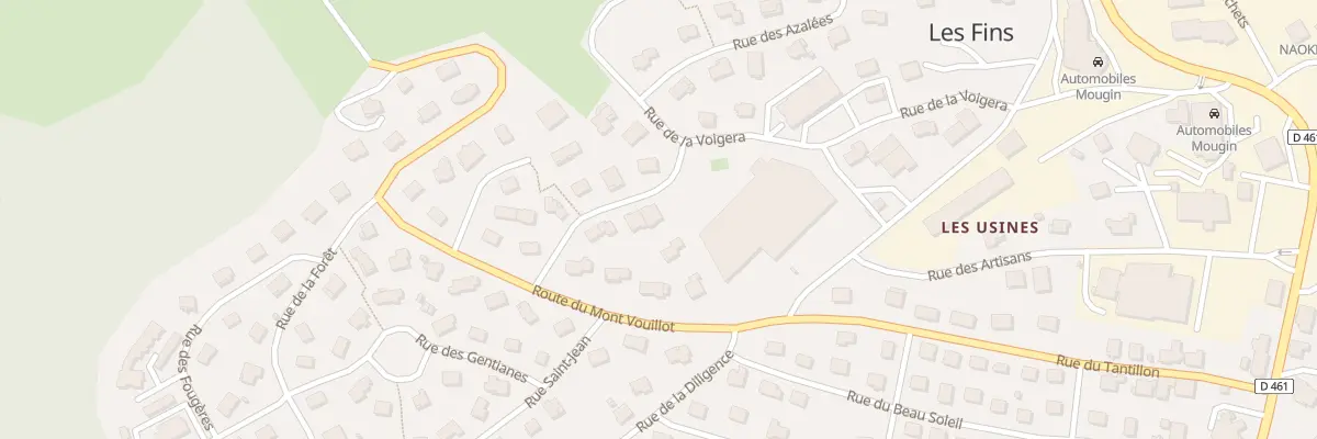 Plan du 8 Rue des Myosotis aux Fins