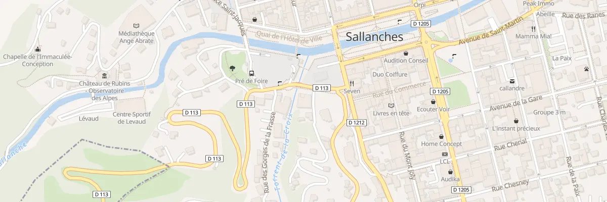 Plan du 103 Pl Grenette à Sallanches