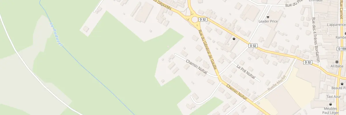 Plan du 41 Che Nohal à Rambervillers