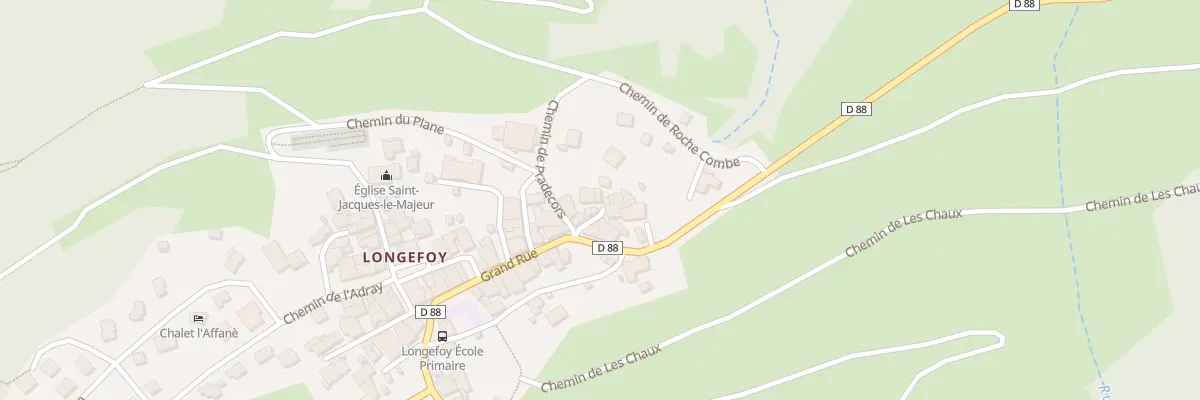 Plan du 41 Imp du Fayard à Aime-la-Plagne