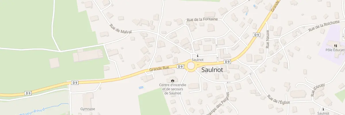 Plan du 11 Gr Grande Rue à Saulnot