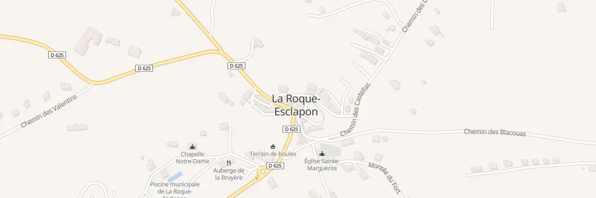 Plan du 5026 Pl du Village à La Roque-Esclapon