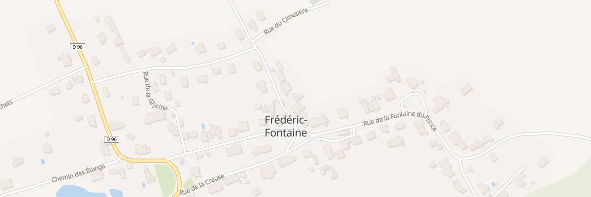 Plan du 6 Rue des Champs de la Halle à Frédéric-Fontaine