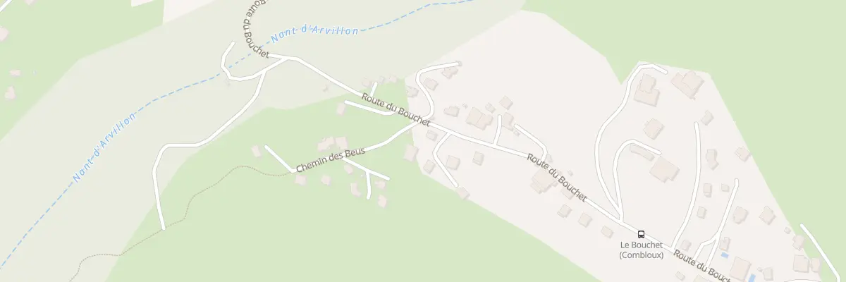 Plan du 935 Rte du Bouchet à Combloux